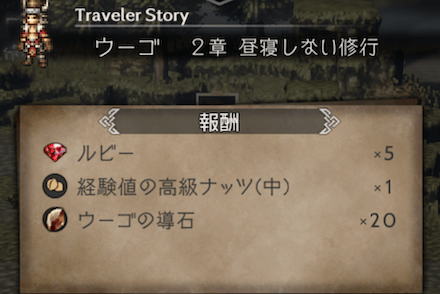 2章の攻略チャート