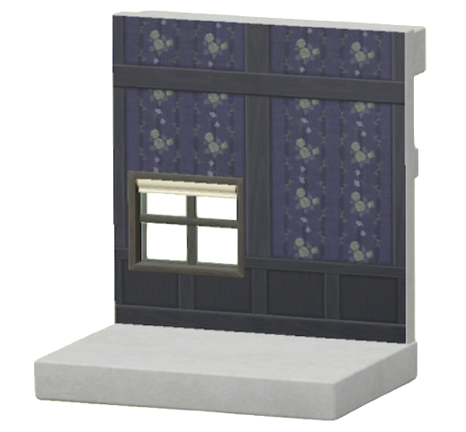 あおいこばながらのかべがみ画像