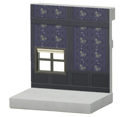 あおいこばながらのかべがみ画像