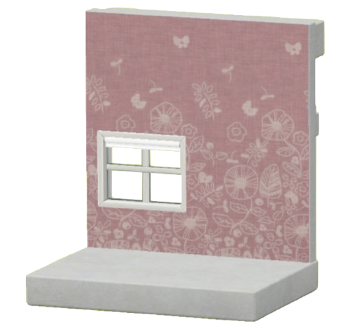 あかいテキスタイルのかべ画像