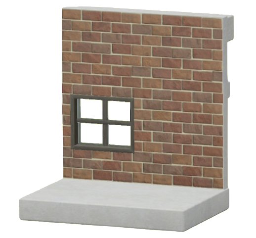 あかレンガのかべ画像