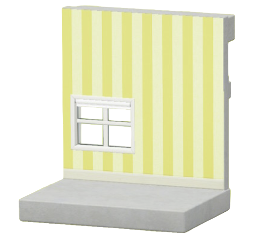 イエローストライプのかべがみ画像