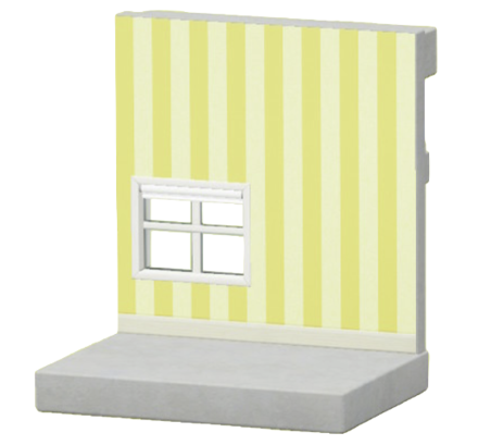 イエローストライプのかべがみ画像