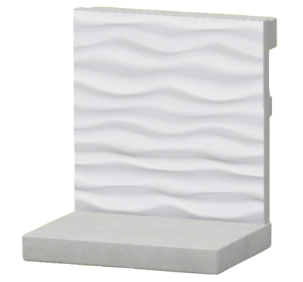 ウェーブタイルのかべ画像