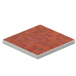 あかレンガのゆか画像