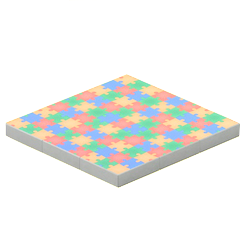 カラフルパズルのゆか画像