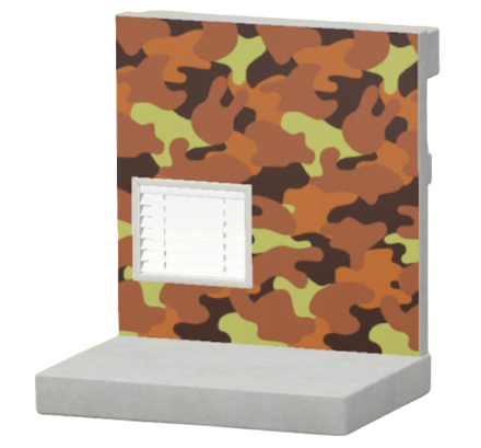 オレンジめいさいのかべがみ画像