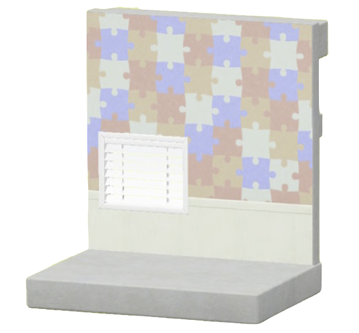 カラフルパズルかべがみ画像