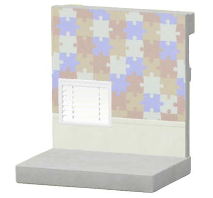 カラフルパズルかべがみ画像