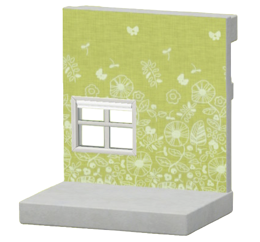 きいろいテキスタイルのかべ画像