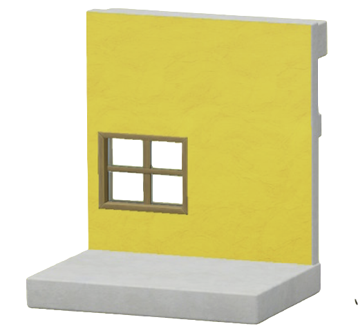 きいろいペイントウォール画像