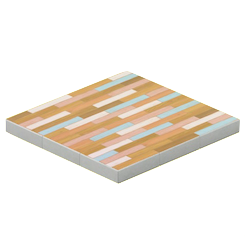 クールなペイントフローリング画像