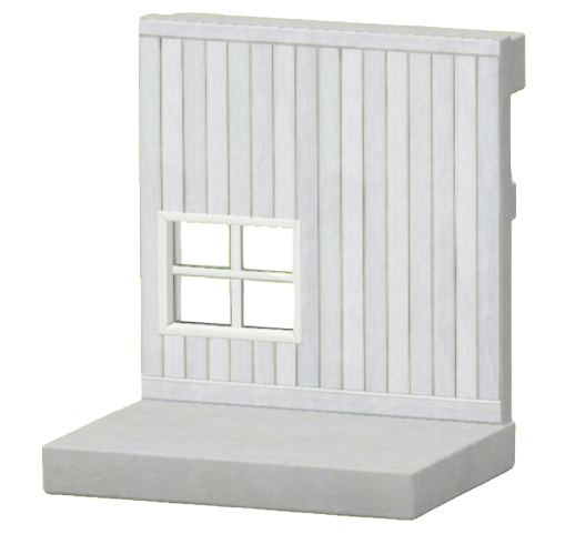 しろいペイントウッドのかべ画像