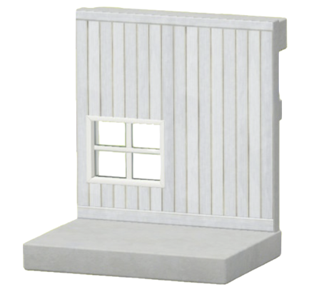 しろいペイントウッドのかべ画像