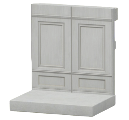 しろいホールのかべ画像