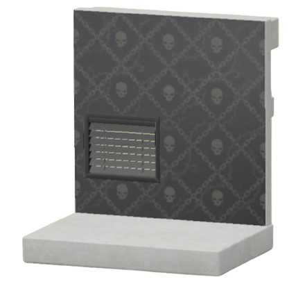 スカルなかべがみ画像