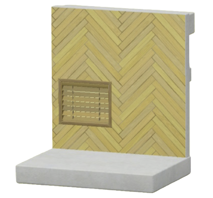 ちゃいろいヘリンボーンのかべ画像