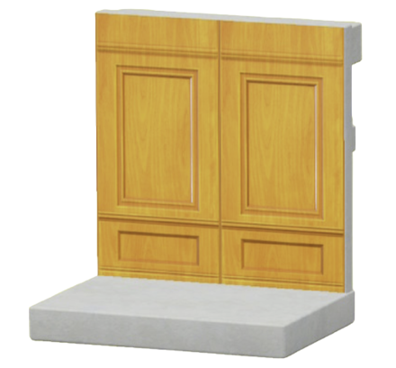 ちゃいろいホールのかべ画像