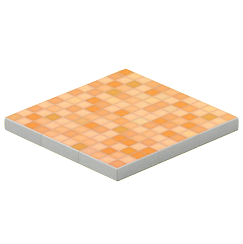 テラコッタタイルのゆか画像