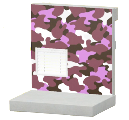 パープルめいさいのかべがみ画像