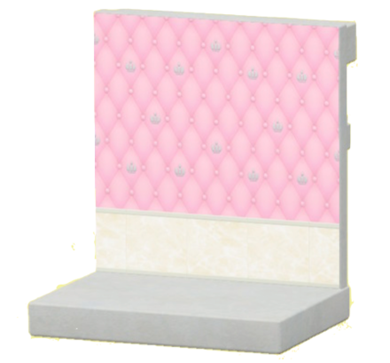 ピンククラウンのかべがみ画像