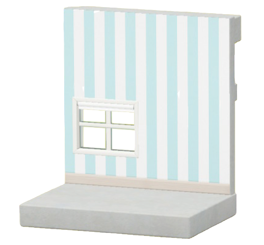 ブルーストライプのかべがみ画像