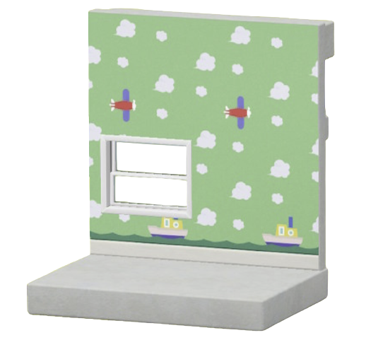 みどりのキッズルームのかべがみ画像