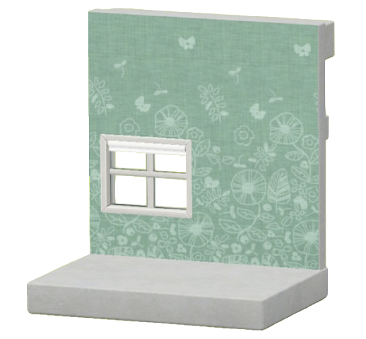 みどりのテキスタイルのかべ画像