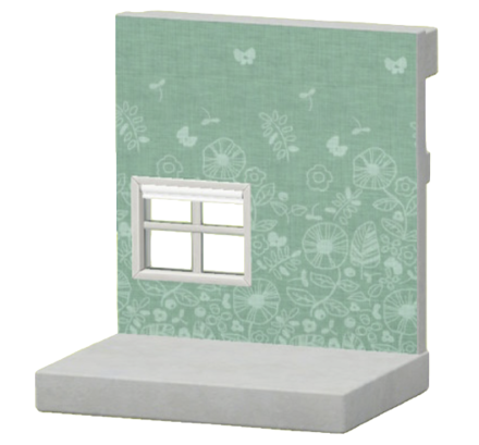 みどりのテキスタイルのかべ画像