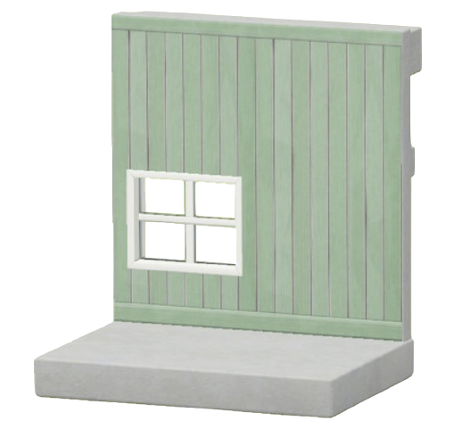 みどりのペイントウッドのかべ画像