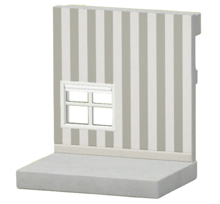 モノクロストライプのかべがみ画像