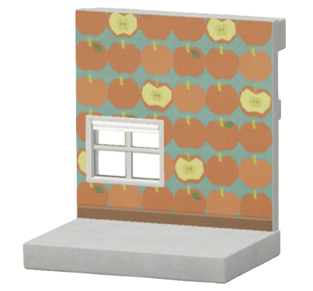 リンゴのかべがみ画像