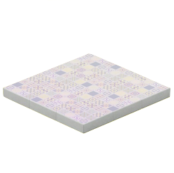 パッチワークタイルのゆか画像