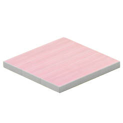 ピンクのペイントフローリング画像