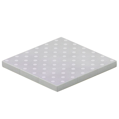 モノクロドットカーペット画像