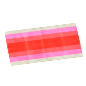 あかいビニールシート画像