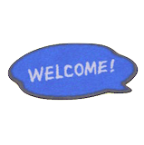 あおいメッセージマット画像