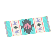 あおいパターンキッチンマット画像