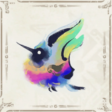 虹ヒトダマドリ