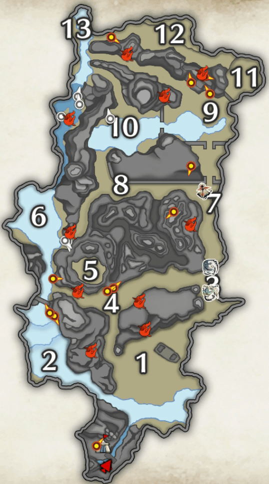 紅ヒトダマドリの大社跡