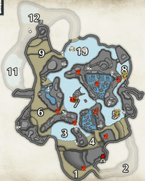 紅ヒトダマドリの寒冷群島