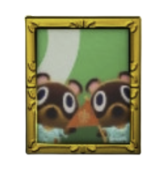 まめきち＆つぶきちのしゃしんのゴールドの画像