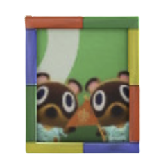 まめきち＆つぶきちのしゃしんのカラフルの画像