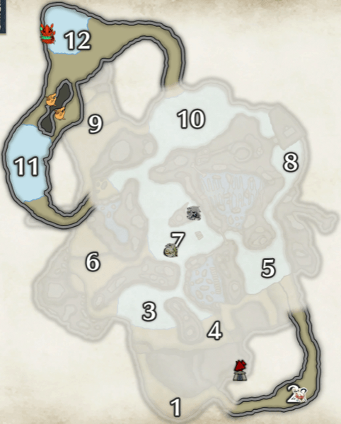 橙ヒトダマドリの寒冷群島