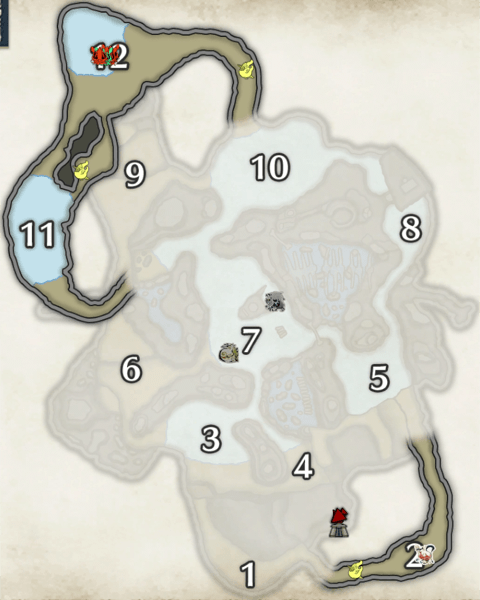 黄ヒトダマドリの寒冷群島