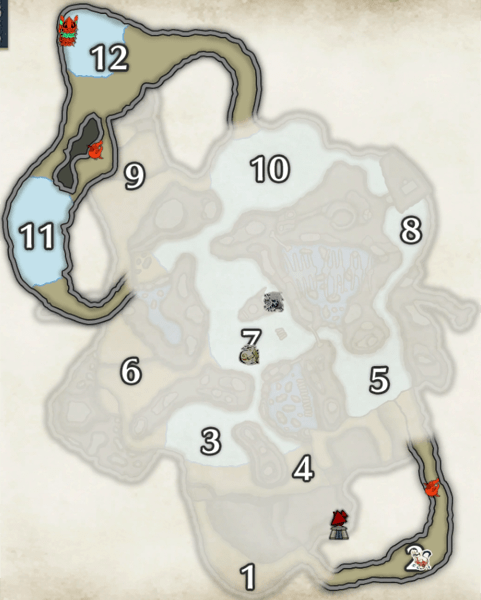 紅ヒトダマドリの寒冷群島