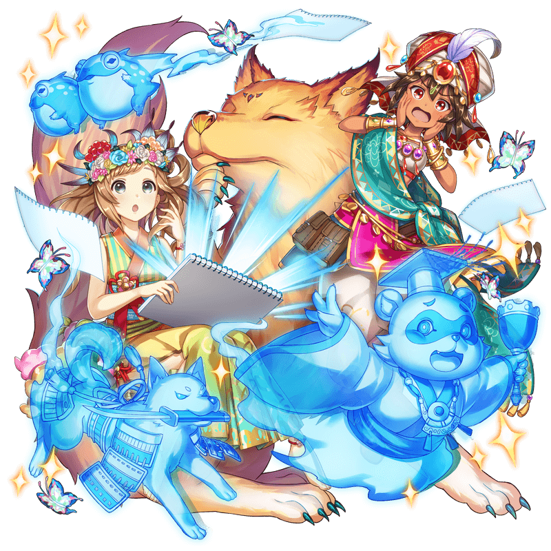 オセロニアの［暴走の幻想］クロリス＆鈴里の画像