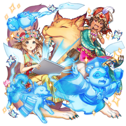 オセロニアの［暴走の幻想］クロリス＆鈴里の画像