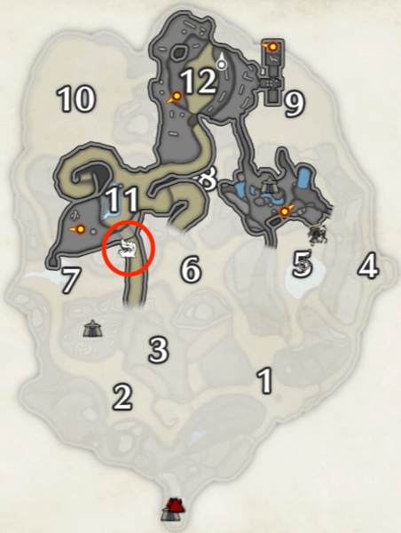 エンエンクの砂原