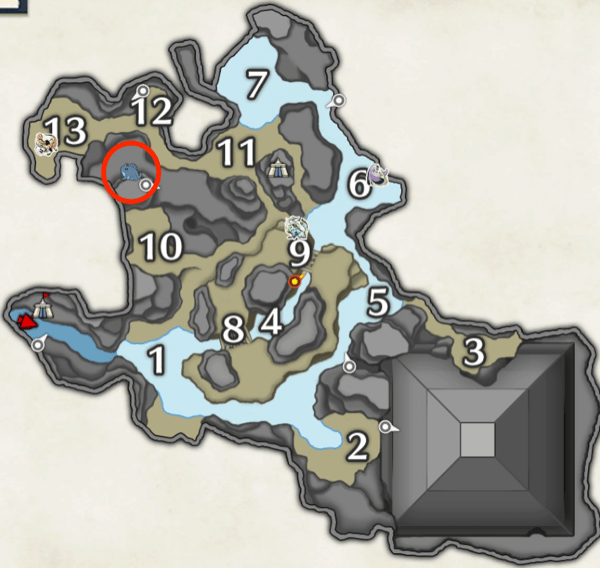 ネムリガスガエルの水没林